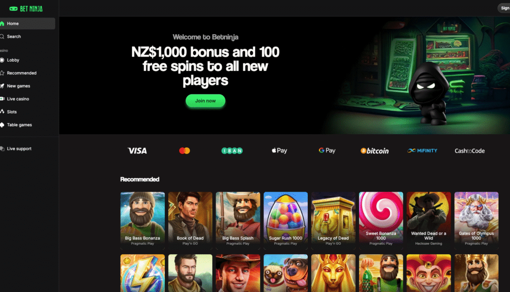 New NZ pokies site